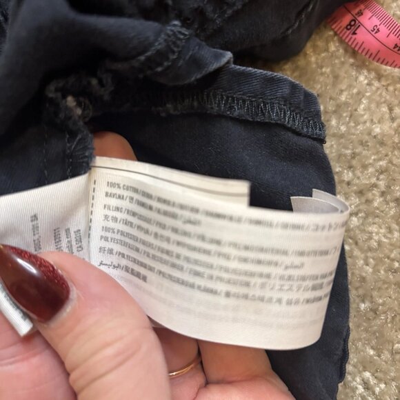 Hollister Women's Navy Utility Jacket Zipper/Snap with Cargo Pockets Size M - Picture 7 of 7